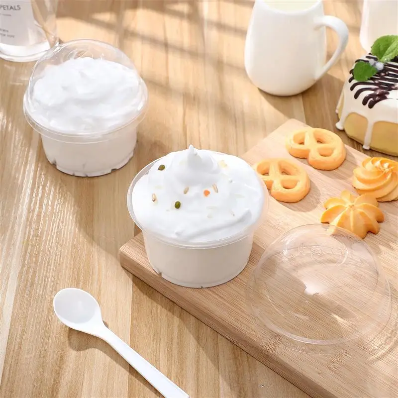 50pcs Disposable Plastic Shooter Cups Fruit Dessert Cups Mini Dessert Cups Clear Salad Parfait Cups Containers with Lids (250ml)
50pcs Disposable Plastic Shooter Cups Fruit Dessert Cups Mini Dessert Cups Clear Salad Parfait Cups Containers with Lids (250ml)