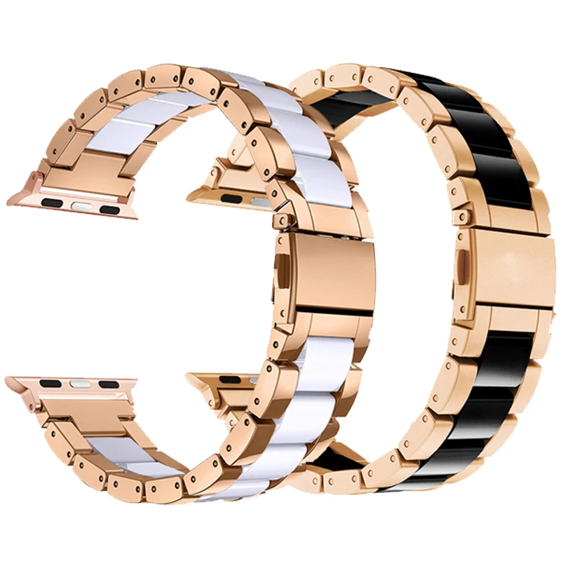 Ceramic Strap For Apple watch ultra band 49mm 44mm 40mm 42mm 38mm Stainless Steel Link Bracelet iwatch series 6 SE 7 8 45mm 41mm
Ceramic Strap For Apple watch ultra band 49mm 44mm 40mm 42mm 38mm Stainless Steel Link Bracelet iwatch series 6 SE 7 8 45mm 41mm