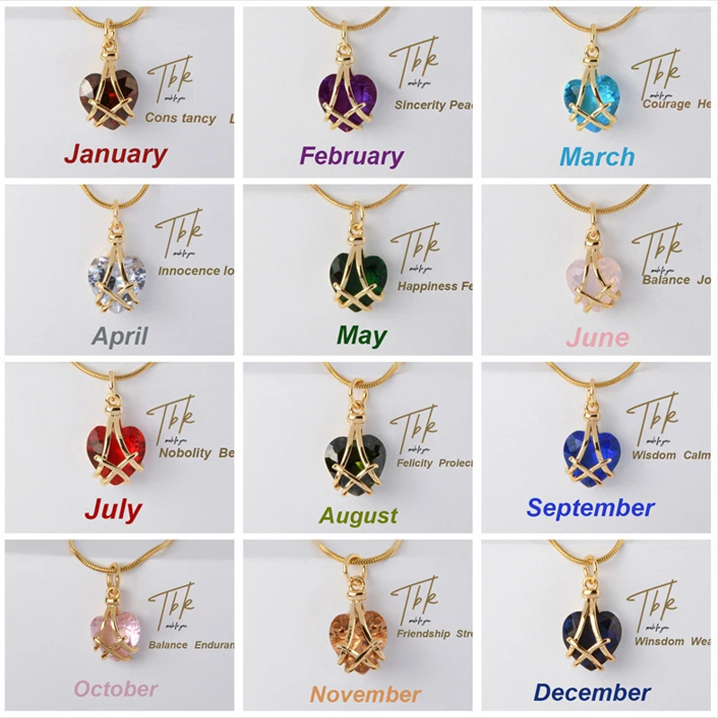 Disney Aesthetic Classic Barbie Princess Heart Necklace Birthstone Pendant Necklace For Girls Sexy Accessories For Women Jewelry
Disney Aesthetic Classic Barbie Princess Heart Necklace Birthstone Pendant Necklace For Girls Sexy Accessories For Women Jewelry