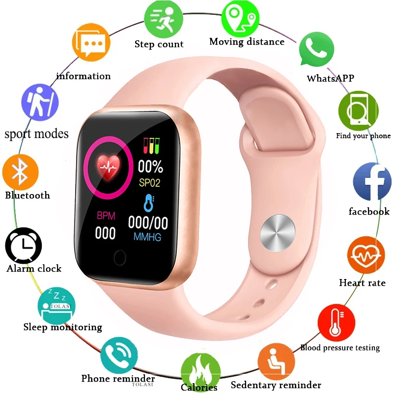 Smart Watch Men Women Children Smartwatch Heart Rate Step Calorie Fitness Tracking Sports Bracelet For Android ios reloj mujer
Smart Watch Men Women Children Smartwatch Heart Rate Step Calorie Fitness Tracking Sports Bracelet For Android ios reloj mujer