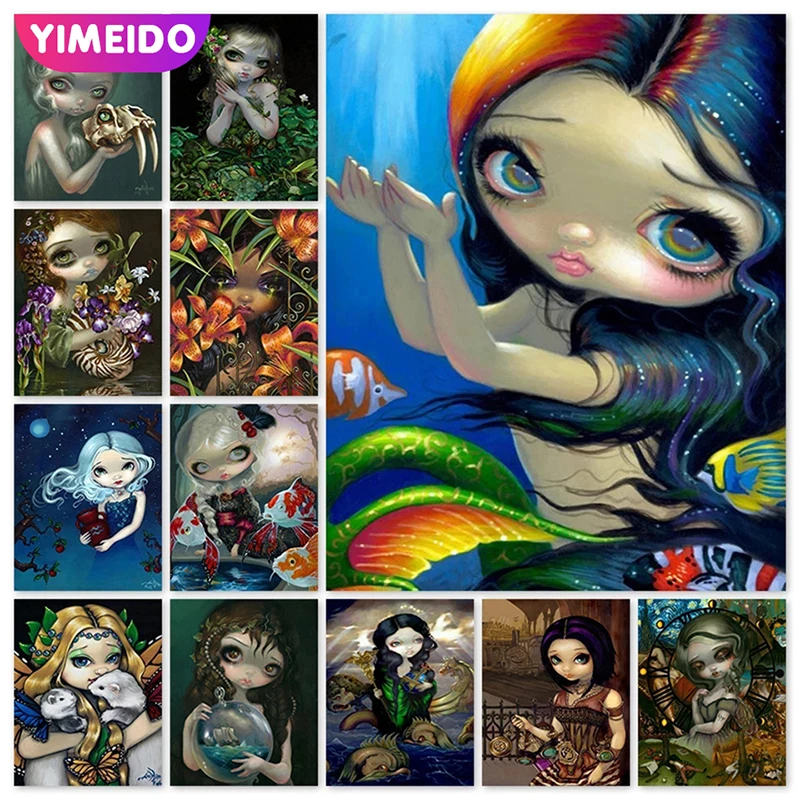 YIMEIDO AB Diamond Painting Cartoon Girl Kit Full Square&Round Diamond Embroidery Cross Stitch Zipper Bag Velvet Canvas Wall Art
YIMEIDO AB Diamond Painting Cartoon Girl Kit Full Square&Round Diamond Embroidery Cross Stitch Zipper Bag Velvet Canvas Wall Art