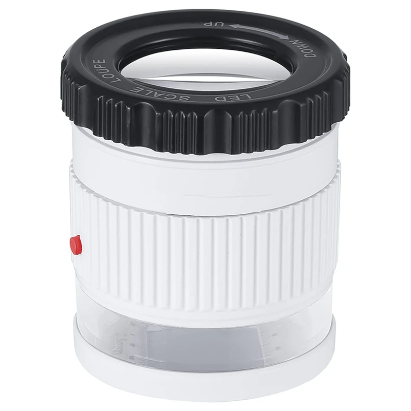 30X Jewelry Magnifier With Adjustable Focus Magnifier With 3 LED Lights For Gemstones, Jewelry, Coins, Seals, Etc 
30X Jewelry Magnifier With Adjustable Focus Magnifier With 3 LED Lights For Gemstones, Jewelry, Coins, Seals, Etc