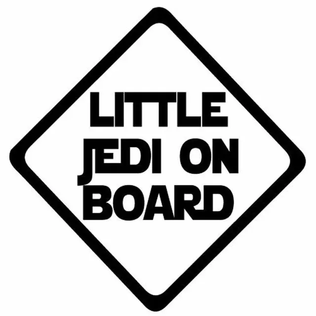 Little Jedi BABY ON BOARD Car Styling Warning Water Proof Vinyl Decal Personalized Creative Stickers 11.6*12CM
Little Jedi BABY ON BOARD Car Styling Warning Water Proof Vinyl Decal Personalized Creative Stickers 11.6*12CM