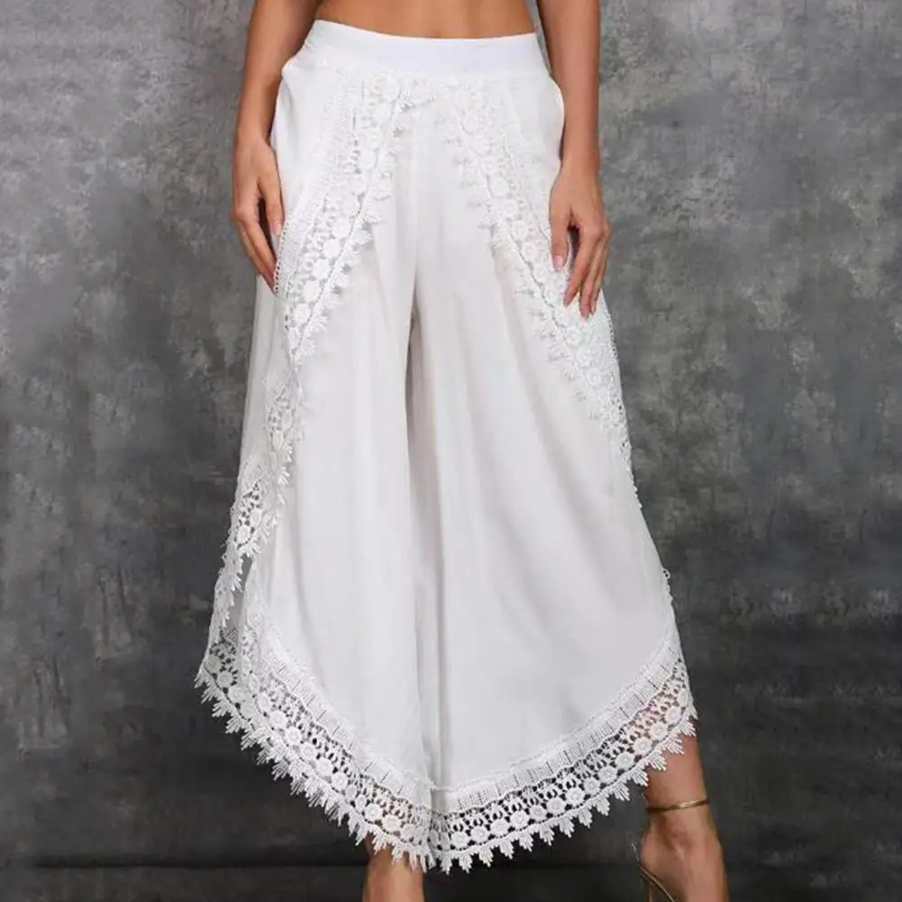 Baggy Pants Trendy Loose Lace Trim Harem Pants Comfortable Casual Trousers Summer Lace Trim Casual Pants for Work
Baggy Pants Trendy Loose Lace Trim Harem Pants Comfortable Casual Trousers Summer Lace Trim Casual Pants for Work