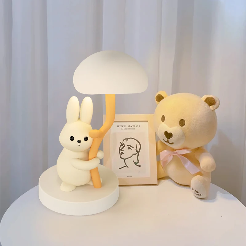 Nordic LED Rabbit Table Lamp Designer Resin Rabbit Desk Lamp For Study Bedroom Children's Room Reading Led Light Bedside Lamp
Nordic LED Rabbit Table Lamp Designer Resin Rabbit Desk Lamp For Study Bedroom Children's Room Reading Led Light Bedside Lamp