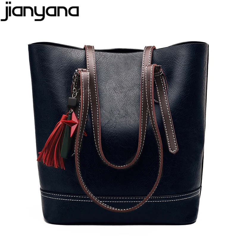 Luxury Brand Designer Bags Leather Women Handbags Female Leisure Shoulder Bags Purses Vintage Bolsas Large Capacity Tote Bag
Luxury Brand Designer Bags Leather Women Handbags Female Leisure Shoulder Bags Purses Vintage Bolsas Large Capacity Tote Bag