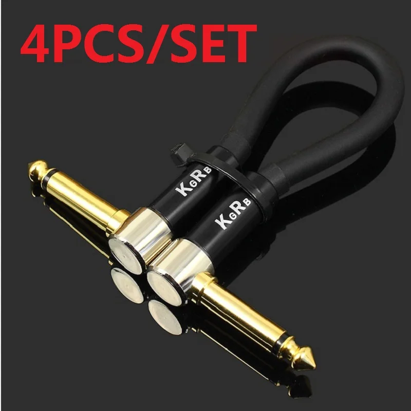 4 Pack 15cm KGR High quality 20AWG Guitar Effect Cable Guitar Cable Guitar effect connector
4 Pack 15cm KGR High quality 20AWG Guitar Effect Cable Guitar Cable Guitar effect connector