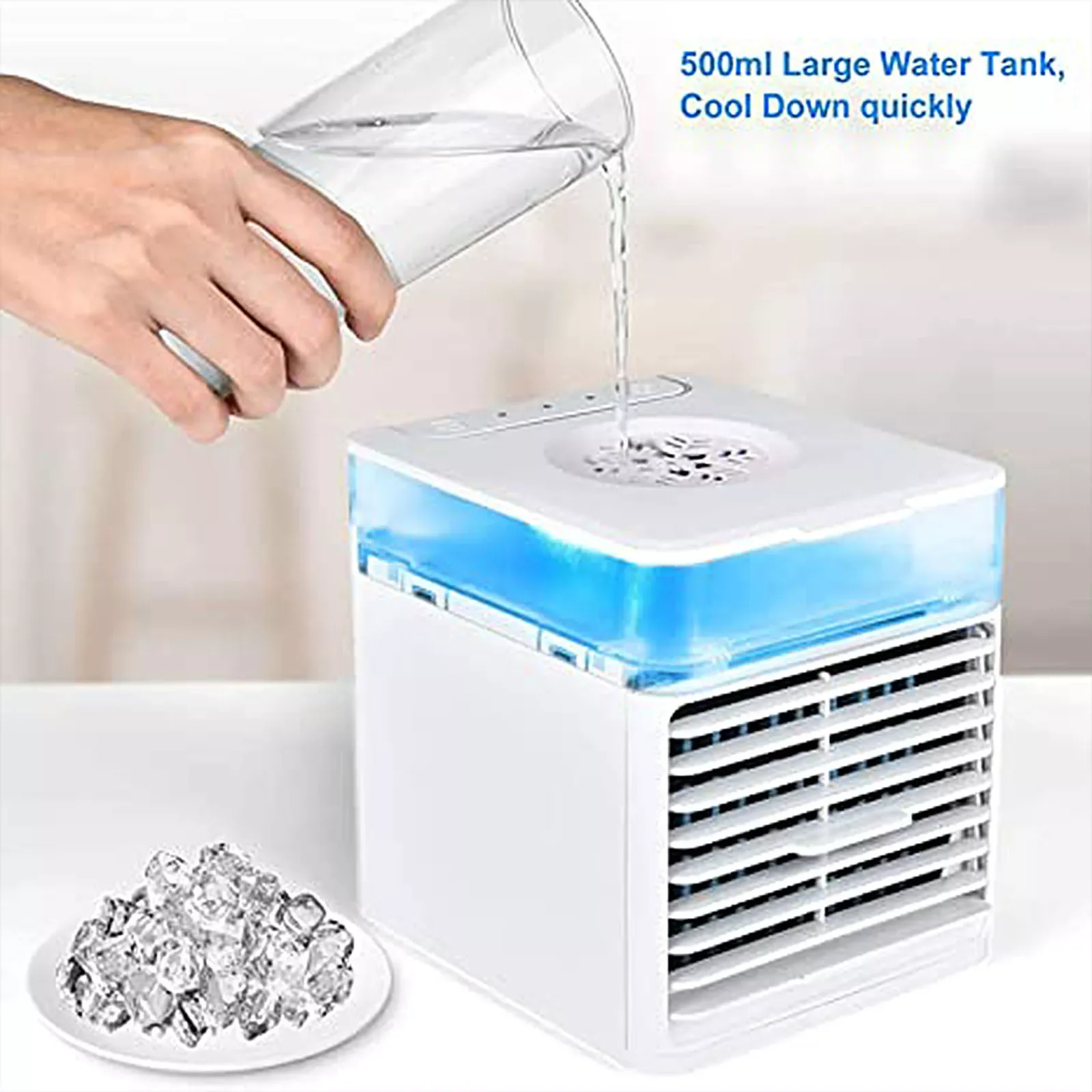 NEW2023 Mini Water Cooling Fans Portable Air Conditioner Usb Air Cooler Fan 7 Colors Light Personal Cooler Air Cooling Humidifie
NEW2023 Mini Water Cooling Fans Portable Air Conditioner Usb Air Cooler Fan 7 Colors Light Personal Cooler Air Cooling Humidifie