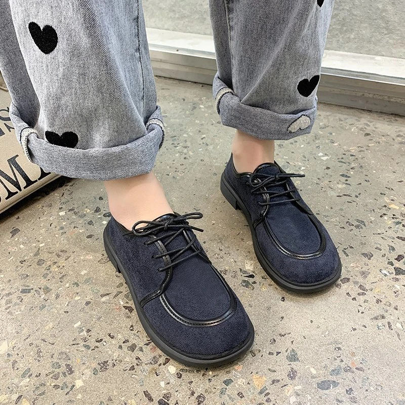 New 2022 Spring and Autumn Hot Sale Ladies Casual Shoes Suede Retro Small Leather Shoes Women's Casual Shoes Size 35-40
New 2022 Spring and Autumn Hot Sale Ladies Casual Shoes Suede Retro Small Leather Shoes Women's Casual Shoes Size 35-40