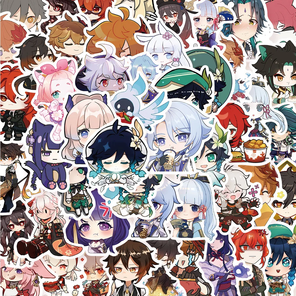 10/30/50/100pcs Game Genshin Impact Stickers Anime Decal Waterproof DIY Graffiti Phone Case Skateboard Laptop Cool Kids Sticker
10/30/50/100pcs Game Genshin Impact Stickers Anime Decal Waterproof DIY Graffiti Phone Case Skateboard Laptop Cool Kids Sticker