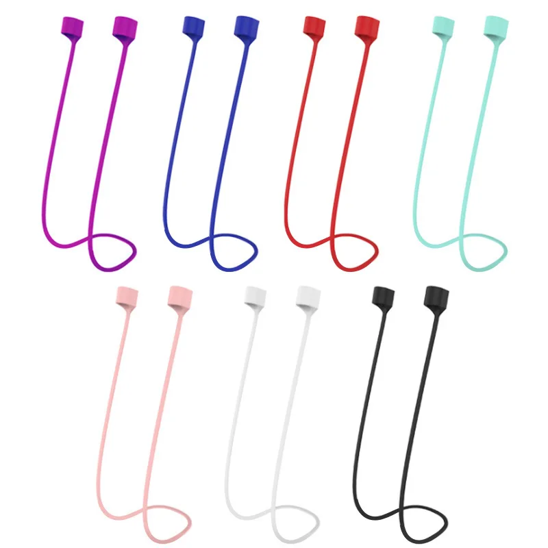 Anti-Lost Silicone Earphone Rope Holder Cable For Apple iphone X 8 7 AirPods Wireless Bluetooth Headphone Neck Strap Cord String
Anti-Lost Silicone Earphone Rope Holder Cable For Apple iphone X 8 7 AirPods Wireless Bluetooth Headphone Neck Strap Cord String
