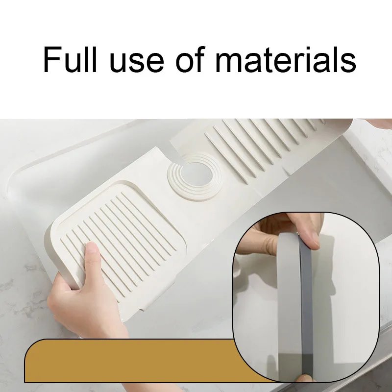 Kitchen Silicone Faucet Anti-splash Pad Drain Pad Waterproof Thickening At The Bottom Of Faucet Protector Mat Draining Pad
Kitchen Silicone Faucet Anti-splash Pad Drain Pad Waterproof Thickening At The Bottom Of Faucet Protector Mat Draining Pad