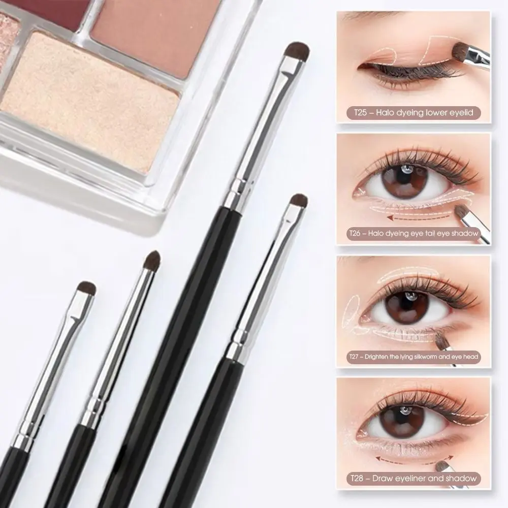 Professional Fine Eyeshadow Brushes Soft Horse Hair Eyelid Highlighter Lying Silkworm Smudge Makeup Brushes Eyes Make Up Tools
Professional Fine Eyeshadow Brushes Soft Horse Hair Eyelid Highlighter Lying Silkworm Smudge Makeup Brushes Eyes Make Up Tools