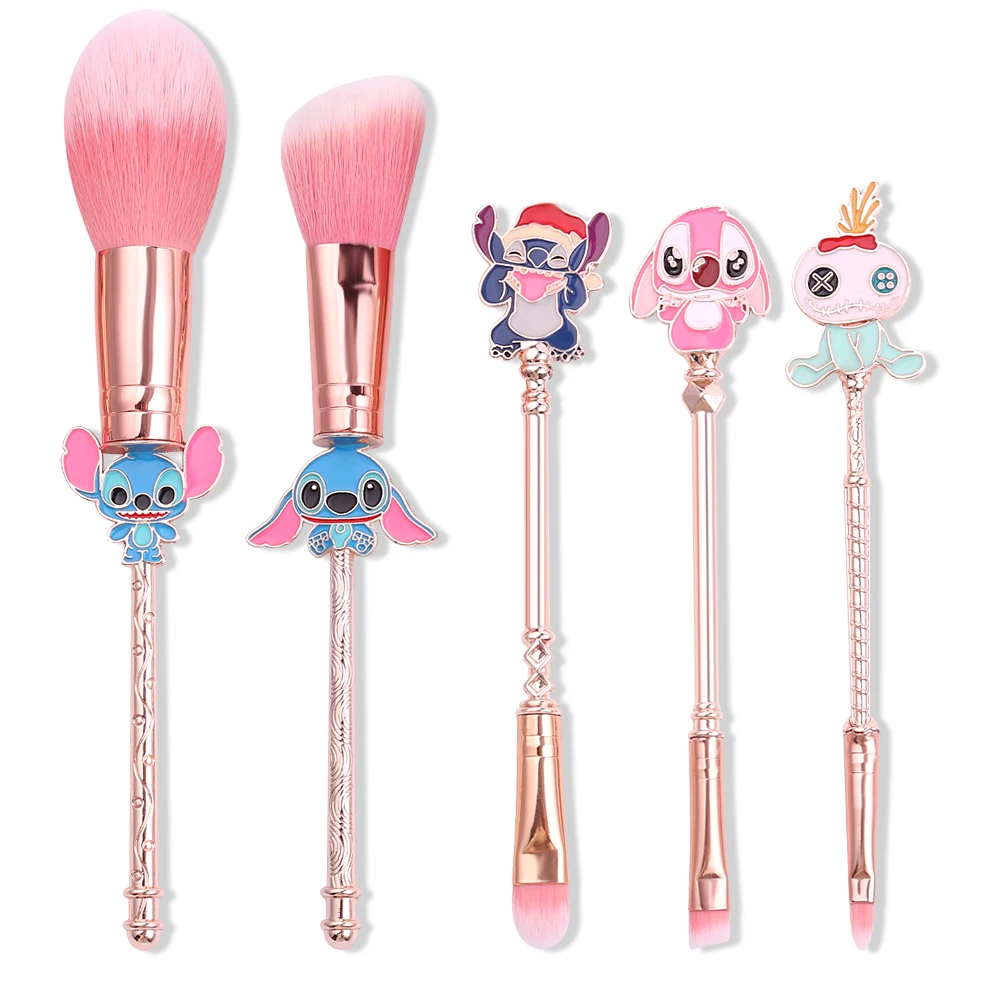 5Pcs/Lot Lilo and Stitch Makeup Brush Cute Cartoon Figure Stitch Loose Powder Brush Angel Eyeshadow Makeup Brushes Beauty Tool
5Pcs/Lot Lilo and Stitch Makeup Brush Cute Cartoon Figure Stitch Loose Powder Brush Angel Eyeshadow Makeup Brushes Beauty Tool