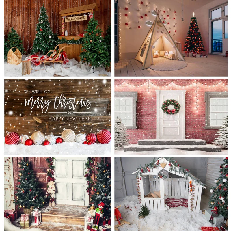 Christmas Theme Photography Background Fireplace Christmas tree Children Portrait Backdrops For Photo Studio Props 221212 SD-06
Christmas Theme Photography Background Fireplace Christmas tree Children Portrait Backdrops For Photo Studio Props 221212 SD-06