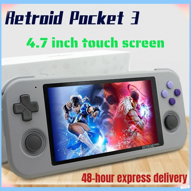 4.7Inch Retroid Pocket 3 3G+32G Touch Screen Android 11 Handheld Game Waterproof Video Game Conso Console HD Output Steam Play
4.7Inch Retroid Pocket 3 3G+32G Touch Screen Android 11 Handheld Game Waterproof Video Game Conso Console HD Output Steam Play