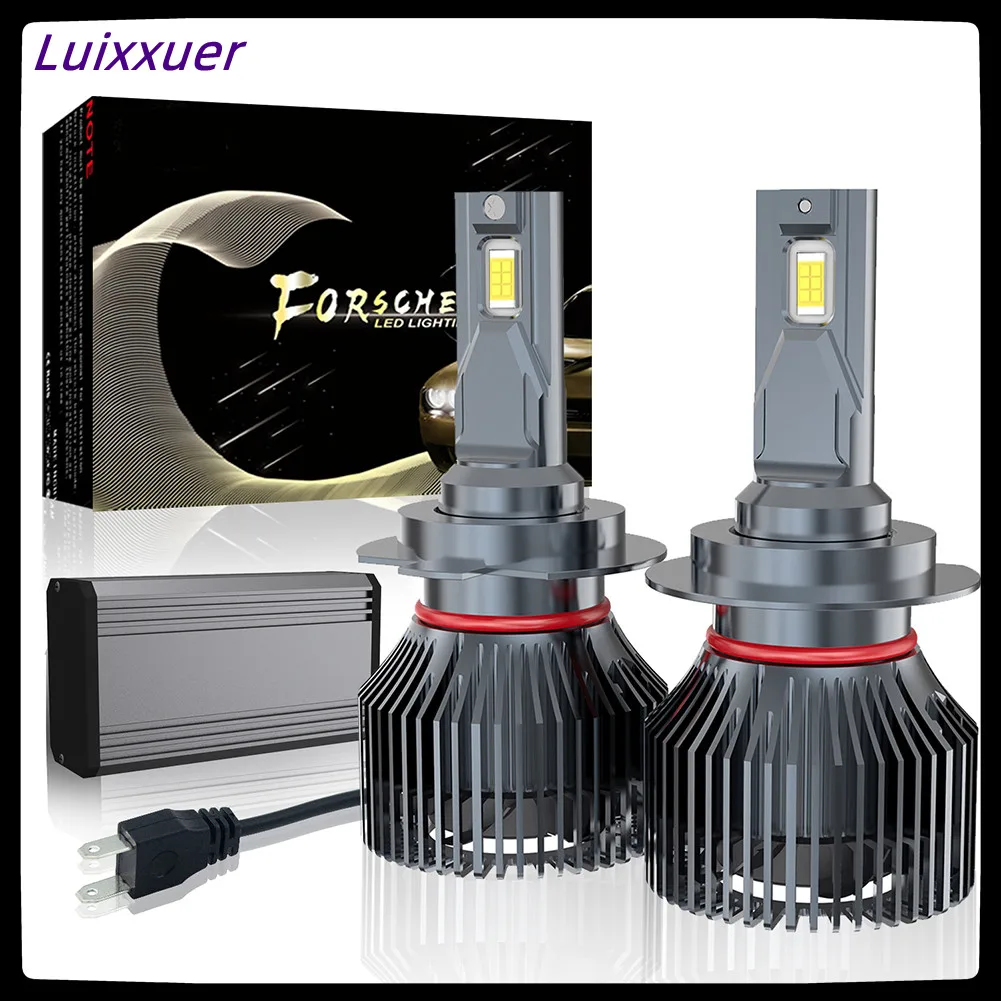 Luixxuer 110W H7 LED Canbus 16500LM/PAIR Headlight H1 H4 H8 H10 H11 9004 9005 9006 HB3 HB4 9007 9008 LED Bulb Auto Lamps 6000K
Luixxuer 110W H7 LED Canbus 16500LM/PAIR Headlight H1 H4 H8 H10 H11 9004 9005 9006 HB3 HB4 9007 9008 LED Bulb Auto Lamps 6000K