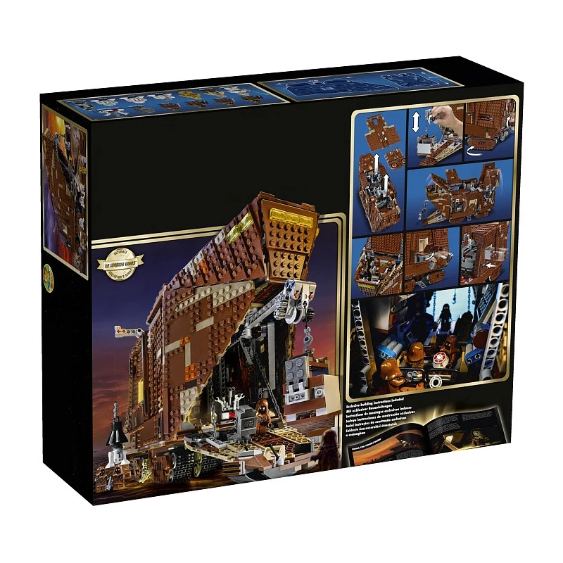 NEW 3596PCS MOC Famous Movie Scene desert city Blocks DIY Children's Toy Sandcrawler Model Christmas Building Blocks MOC-75059
NEW 3596PCS MOC Famous Movie Scene desert city Blocks DIY Children's Toy Sandcrawler Model Christmas Building Blocks MOC-75059