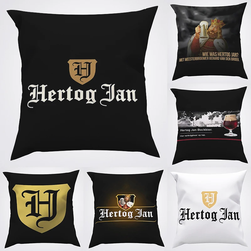 

Hertog Jan Pillow Cases Decorative Pillows Covers Cushion Cover Luxury Pillowcase 40x40 Pillowcases 50x50 Fall Decor Sofa Anime