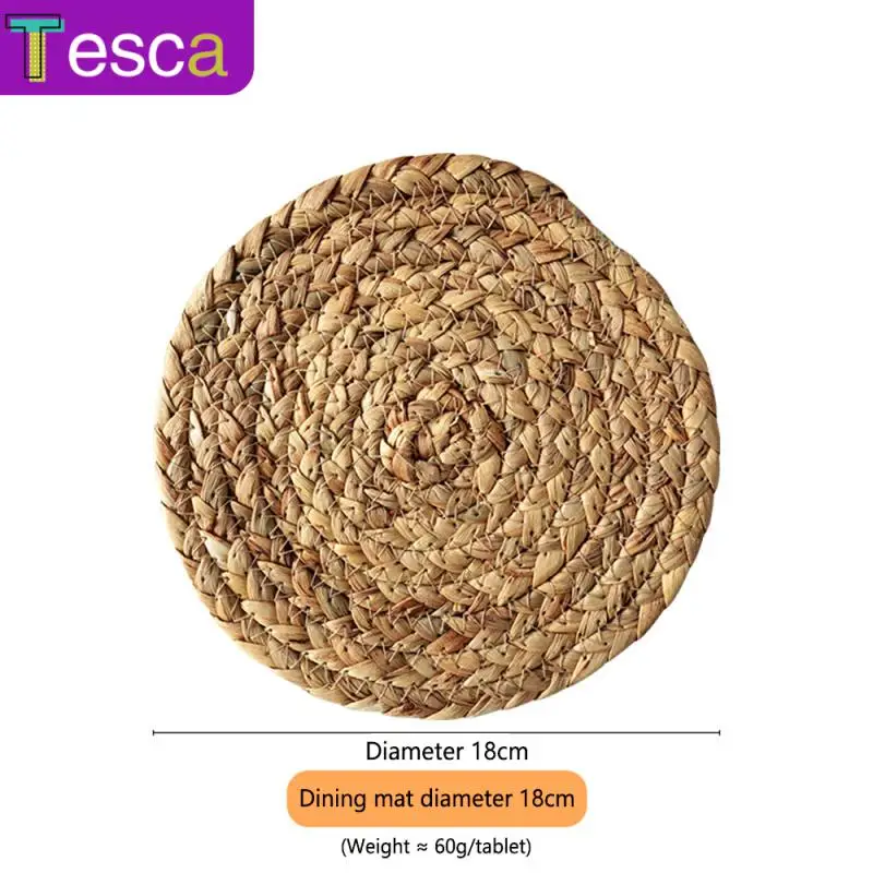 Round Cane Coaster Restaurant Table Mat High Quality Handmade Dining Mat Household Tools Non Slip Dining Plate Mat Water Gourd
Round Cane Coaster Restaurant Table Mat High Quality Handmade Dining Mat Household Tools Non Slip Dining Plate Mat Water Gourd