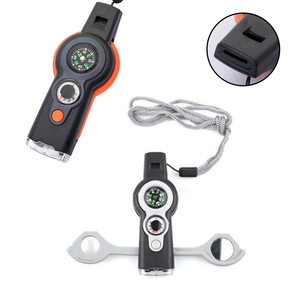 Outdoor Camping 7-In-1 Multi-Function Whistle Survival Whistle Safety Whistle Outdoor Rescue Survival Whistle
Outdoor Camping 7-In-1 Multi-Function Whistle Survival Whistle Safety Whistle Outdoor Rescue Survival Whistle