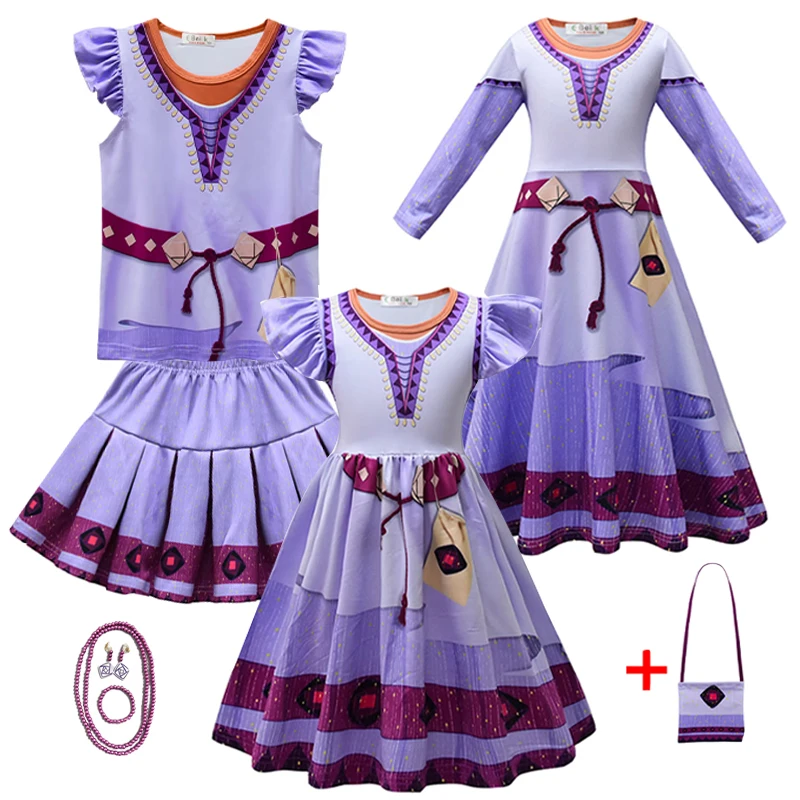 Movie Princess Wish Asha Cosplay Costume Dress for Girls Carnival Christmas Kids Masquerade Stage Performance Birthday Party
Movie Princess Wish Asha Cosplay Costume Dress for Girls Carnival Christmas Kids Masquerade Stage Performance Birthday Party