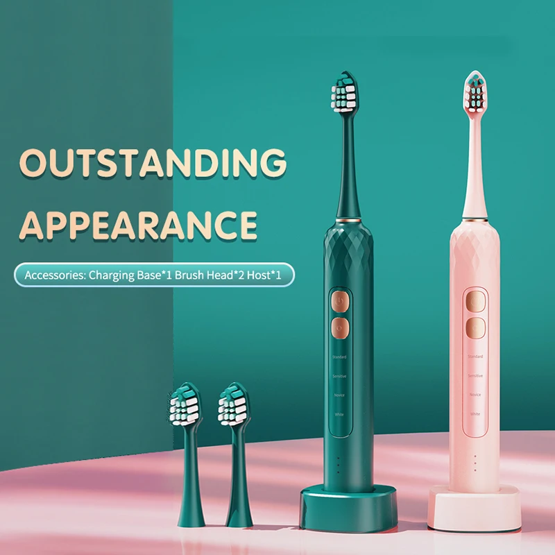 SARMOCARE X400 Ultrasonic Sonic Electric Toothbrush USB Rechargeable IPX7 Waterproof Tooth Brush with 4/8 Replacement Heads Set
SARMOCARE X400 Ultrasonic Sonic Electric Toothbrush USB Rechargeable IPX7 Waterproof Tooth Brush with 4/8 Replacement Heads Set