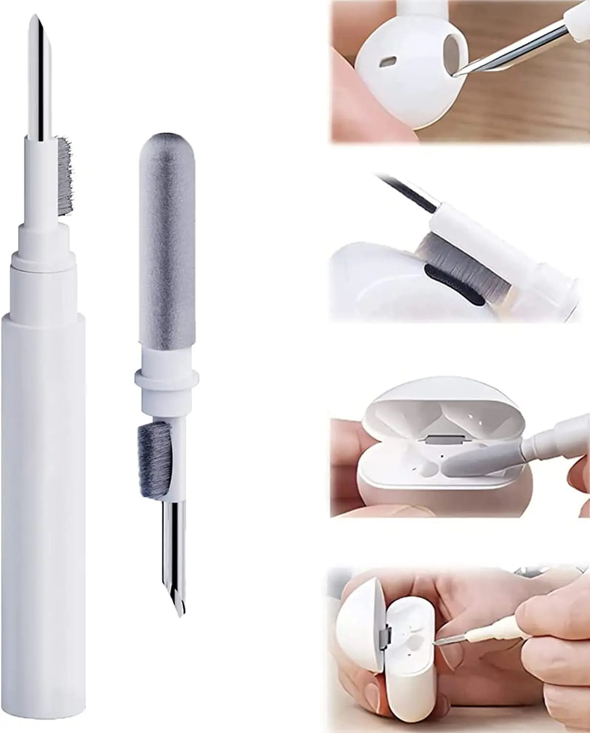 2PCS Bluetooth Earbuds Cleaner Kit for Airpods Pro 1 2 Cleaning Pen Brush Camera Earphones Case Cleaning Tool for Xiaomi Huawei
2PCS Bluetooth Earbuds Cleaner Kit for Airpods Pro 1 2 Cleaning Pen Brush Camera Earphones Case Cleaning Tool for Xiaomi Huawei