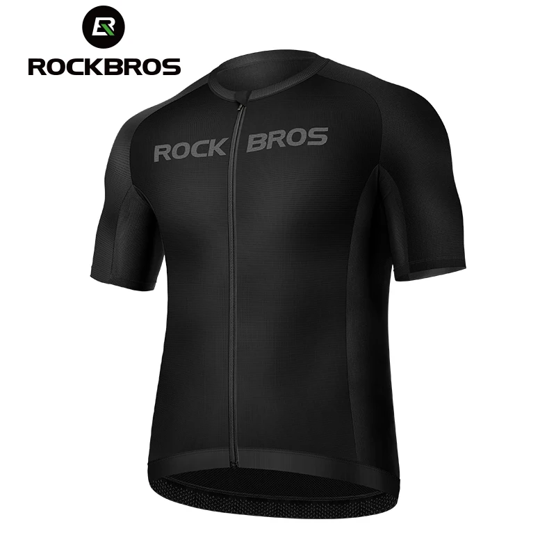ROCKBROS Men Cycling Jersey Running Short-sleeved Bike Shirt Downhill Jersey Spring Anti-Pilling Breathable Quick Dry Clothes 
ROCKBROS Men Cycling Jersey Running Short-sleeved Bike Shirt Downhill Jersey Spring Anti-Pilling Breathable Quick Dry Clothes