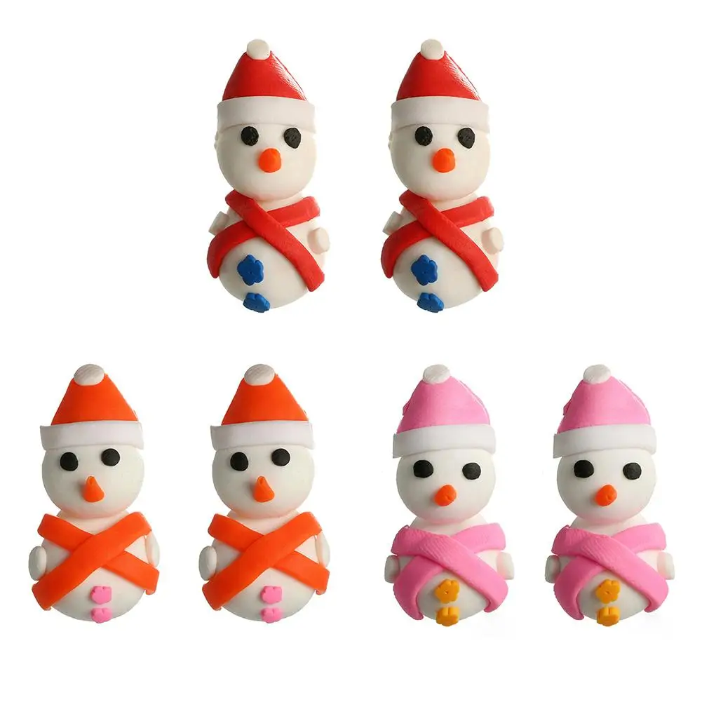 Lovely Snowman Studs Earrings Pendant Christmas Cute High-capacity Polymer Clay Lightweight Portable Doll Ear Dangles Jewelry
Lovely Snowman Studs Earrings Pendant Christmas Cute High-capacity Polymer Clay Lightweight Portable Doll Ear Dangles Jewelry