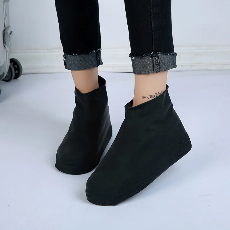 Rain Shoe Cover Waterproof Rubber Anti Slip Rain Boot Overshoes Raincoat Reusable Silicone Insoles Shoes Outdoor Camping Tools
Rain Shoe Cover Waterproof Rubber Anti Slip Rain Boot Overshoes Raincoat Reusable Silicone Insoles Shoes Outdoor Camping Tools