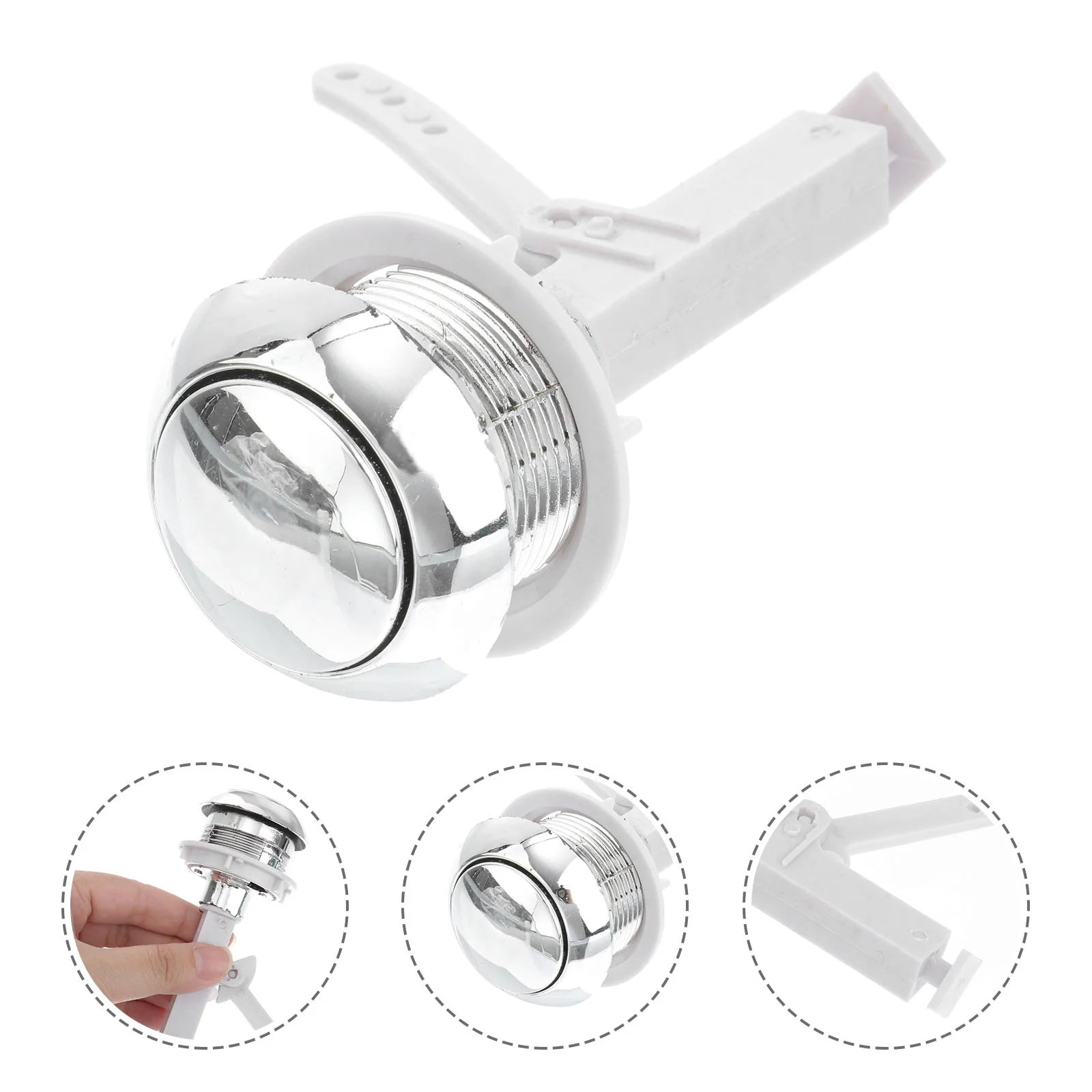 Apartment Plastic Single Flush Toilet Water Tank Push Buttons Rods for Home Hotel 
Apartment Plastic Single Flush Toilet Water Tank Push Buttons Rods for Home Hotel