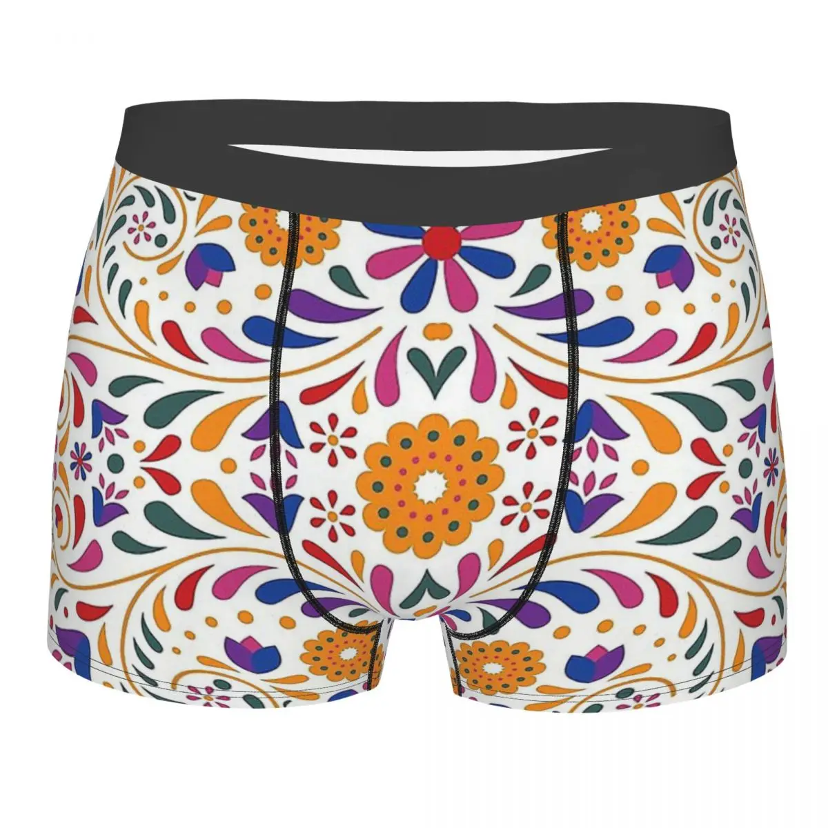 Foral Mexican Style Underpants Cotton Panties Shorts Boxer Briefs Men's Underwear Comfortable
Foral Mexican Style Underpants Cotton Panties Shorts Boxer Briefs Men's Underwear Comfortable