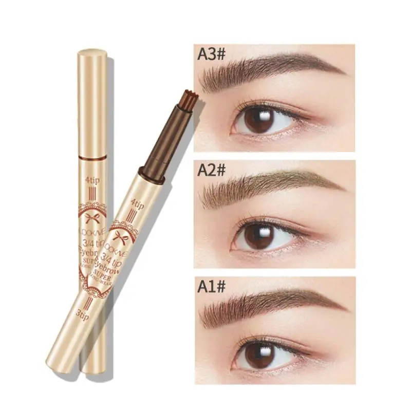 4 Punten Wenkbrauw Pen Eyebrow cream Brow Potlood Donkerbruin Wenkbrauwpotlood Waterdicht Wenkbrauw Tattoo Pen 2 in1 Cosmetische
4 Punten Wenkbrauw Pen Eyebrow cream Brow Potlood Donkerbruin Wenkbrauwpotlood Waterdicht Wenkbrauw Tattoo Pen 2 in1 Cosmetische