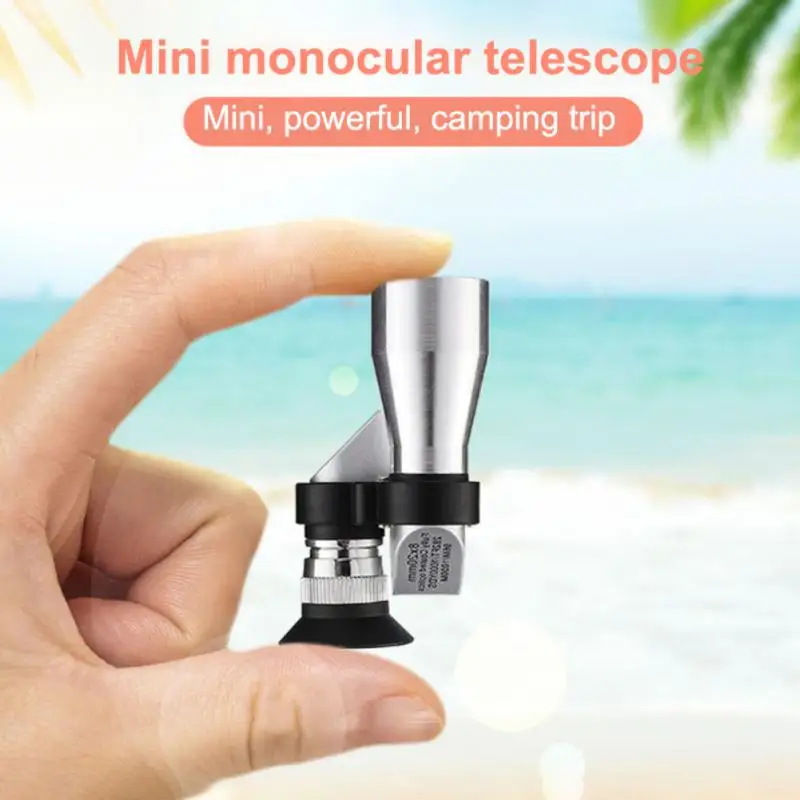 Mini 68g Bevel Angle Telescope 8x20 Metal Monocular Portable Low Light Night Vision Waterproof Outdoor Telescope Camping Hunting
Mini 68g Bevel Angle Telescope 8x20 Metal Monocular Portable Low Light Night Vision Waterproof Outdoor Telescope Camping Hunting