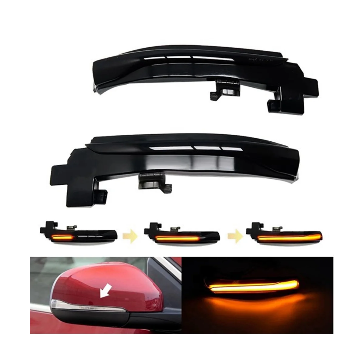 LED Dynamic Turn Signal Light Signal Light Mirror Light Automotive for Volvo Volvo V40 CC II V60 S60 2011-2018
LED Dynamic Turn Signal Light Signal Light Mirror Light Automotive for Volvo Volvo V40 CC II V60 S60 2011-2018
