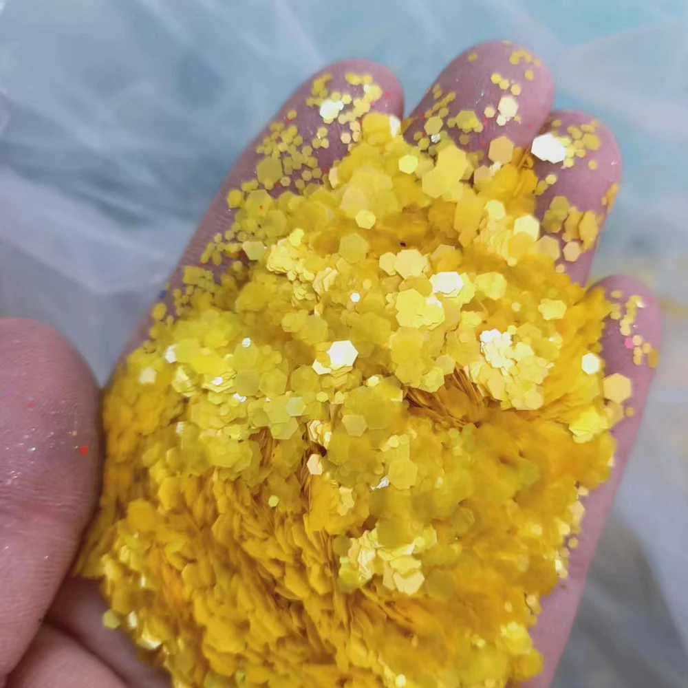 50G/Bag Mixed Hexagon Chunky Glitter Nail Sequins Pigment Powder Nail Glitter Flake Manicure UV Polish Holographic Nail Sequins
50G/Bag Mixed Hexagon Chunky Glitter Nail Sequins Pigment Powder Nail Glitter Flake Manicure UV Polish Holographic Nail Sequins