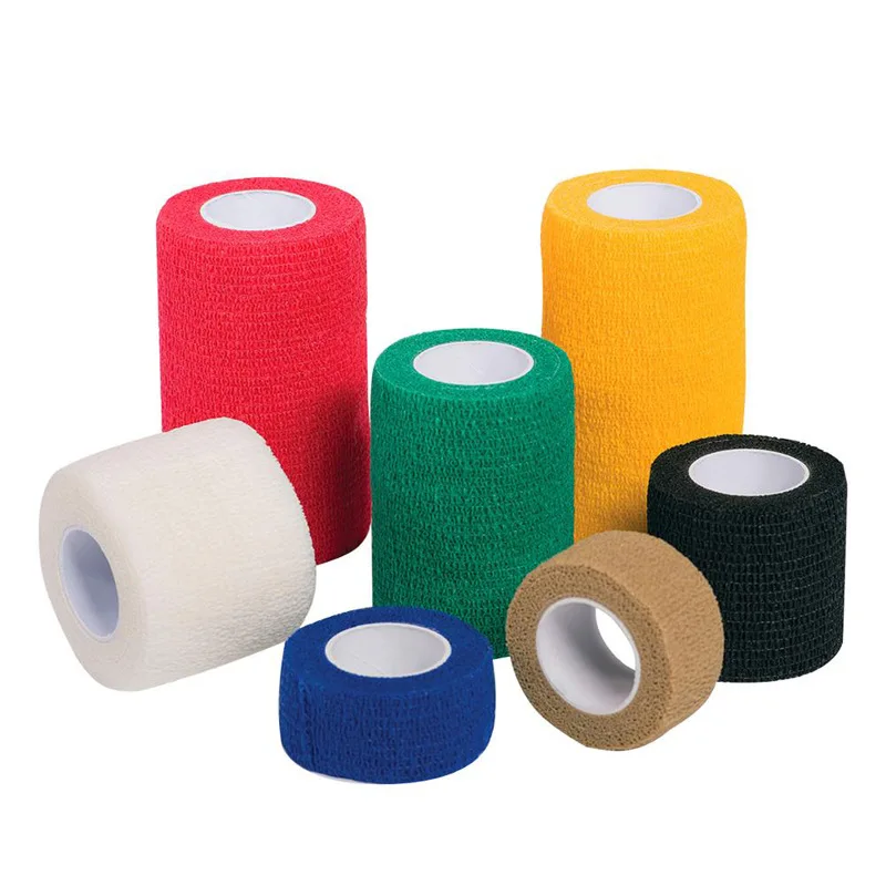 6pcs 4.5cm Black First Aid Self Adhesive Cohesive Elasticity Bandages Sports Tape for Wrist Ankle Sprains & Swelling
6pcs 4.5cm Black First Aid Self Adhesive Cohesive Elasticity Bandages Sports Tape for Wrist Ankle Sprains & Swelling