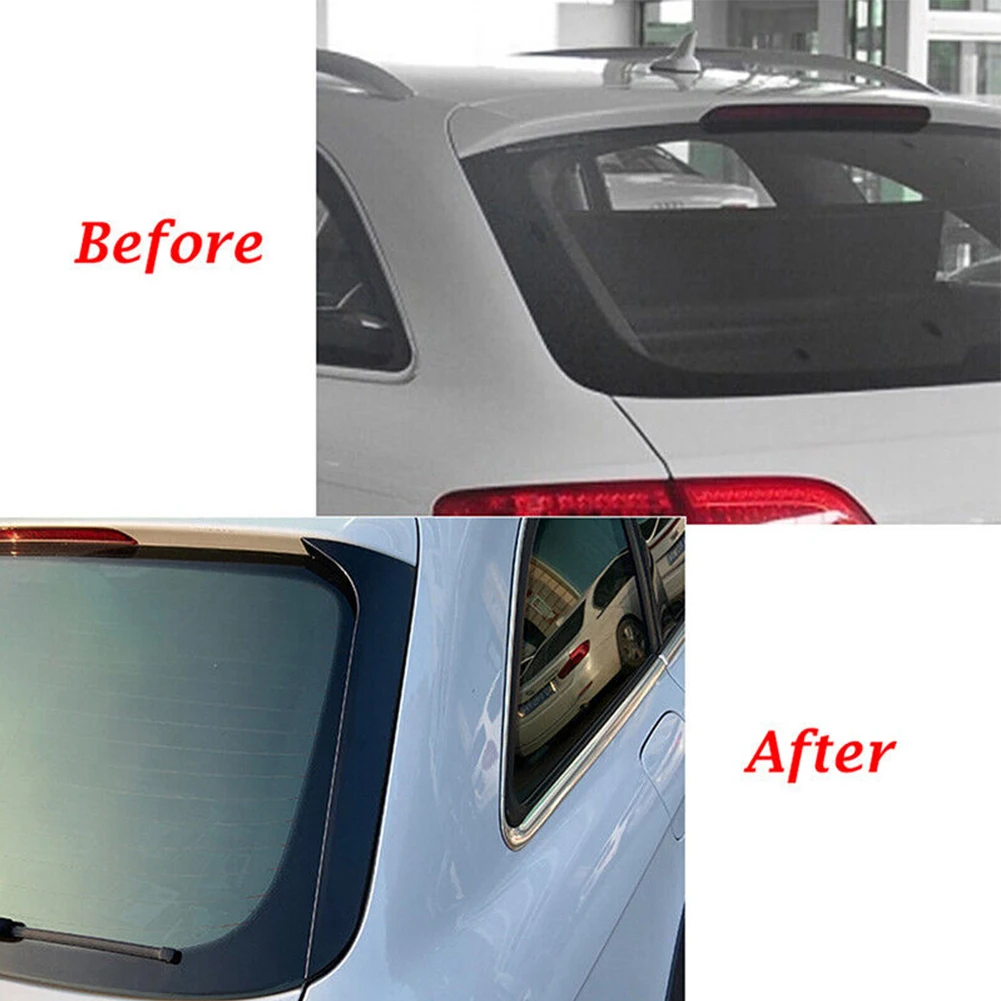 Enhance the Look of Your For A4 B8 2009 2016 with this Glossy Black Rear Glass Side Wing Spoiler Easy to Install Sticker
Enhance the Look of Your For A4 B8 2009 2016 with this Glossy Black Rear Glass Side Wing Spoiler Easy to Install Sticker