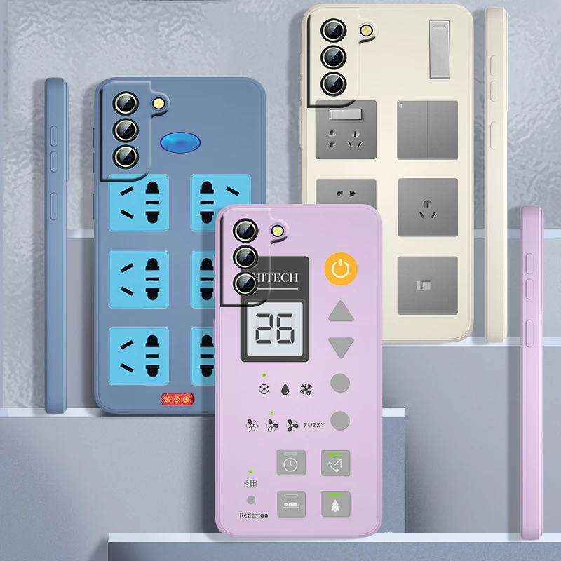 Quirky pattern - socket remote For Samsung Galaxy S22 S21 S20 FE S10 Note 20 10 Ultra Lite Plus Liquid Rope Phone Case Cover
Quirky pattern - socket remote For Samsung Galaxy S22 S21 S20 FE S10 Note 20 10 Ultra Lite Plus Liquid Rope Phone Case Cover