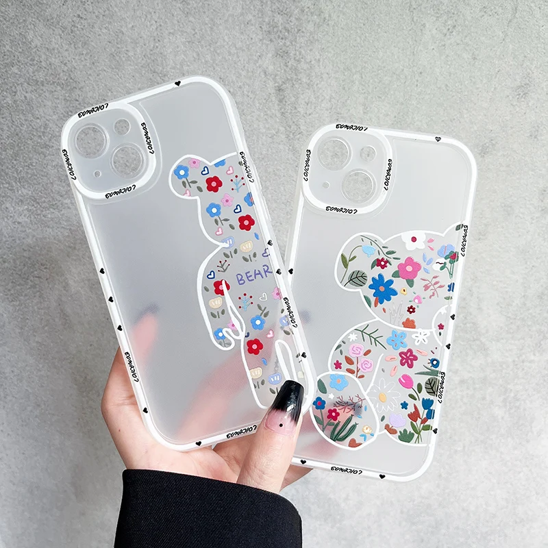 Disney Fashion Cartoon Flower Violent Bear Phone Case for iPhone 11 12 13 mini pro XS MAX 8 7 6 6S Plus X 5S SE 2020 XR case
Disney Fashion Cartoon Flower Violent Bear Phone Case for iPhone 11 12 13 mini pro XS MAX 8 7 6 6S Plus X 5S SE 2020 XR case