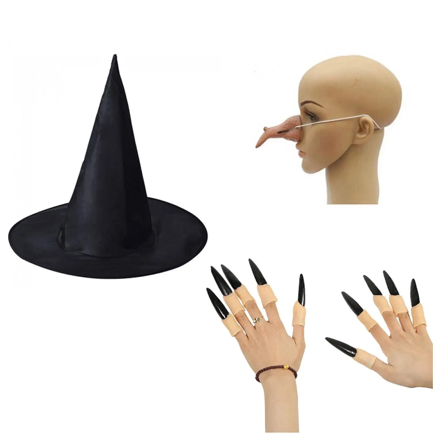 Костюм для Хэллоуина из 3 предметов черного цвета
Костюм для Хэллоуина из 3 предметов черного цвета