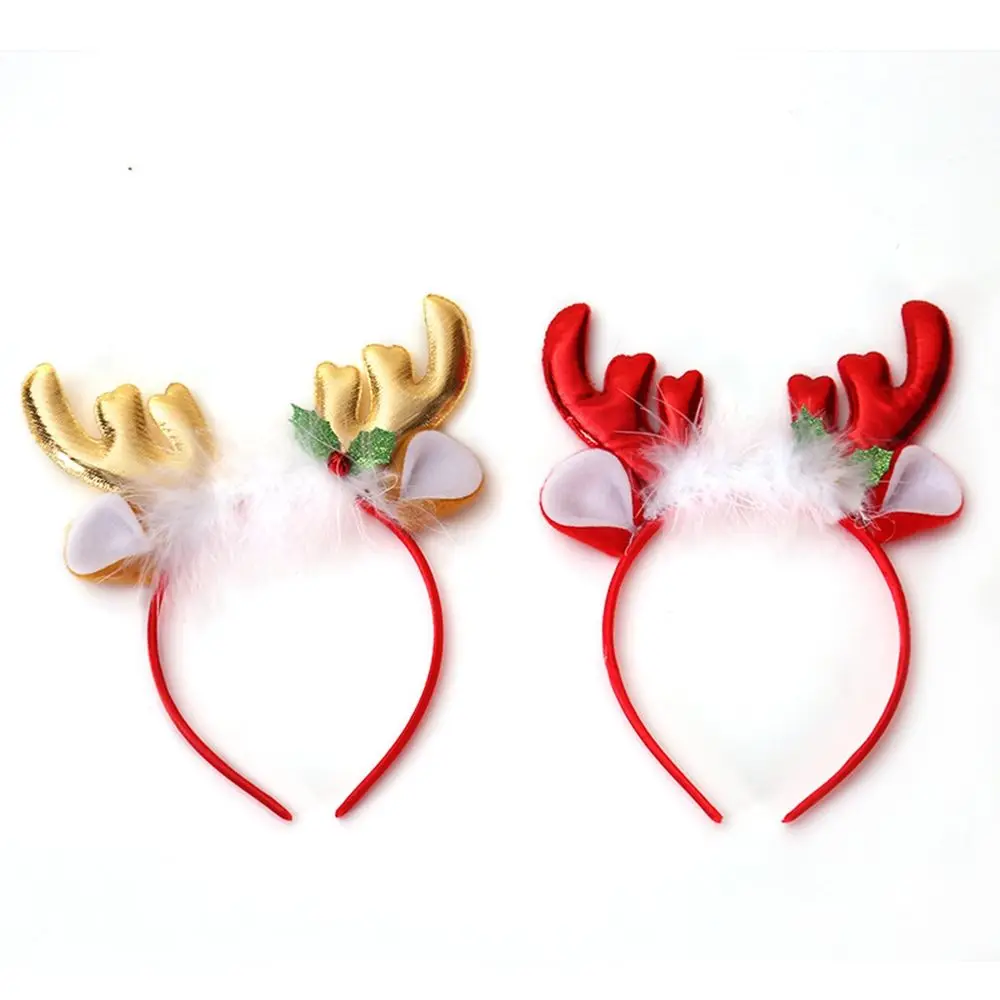 Girl Santa Bow Christmas Hat Party Dress Up Female Plush Hair Hoop Antlers Headband Christmas Hair Band Christmas Decoration 
Girl Santa Bow Christmas Hat Party Dress Up Female Plush Hair Hoop Antlers Headband Christmas Hair Band Christmas Decoration