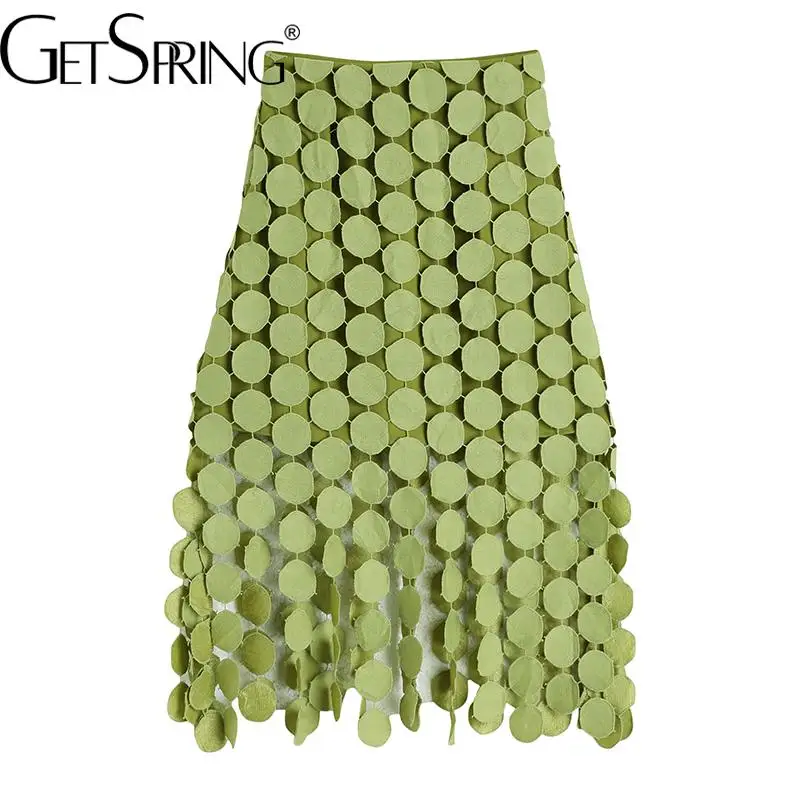 GetSpring Women Skirt 2022 Spring Summer New Fashionable Hollowed Out Tassel Wrap Hip Simple Long Skirt All Match High Waist
GetSpring Women Skirt 2022 Spring Summer New Fashionable Hollowed Out Tassel Wrap Hip Simple Long Skirt All Match High Waist