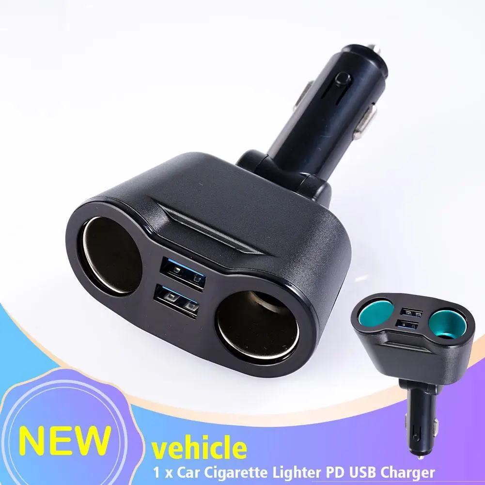 66W 3.1A Dual USB Car Charger 2 Port Type C LCD Display 12-24V LED Car Cigarette Lighter Fast Car Charger Power Adapter
66W 3.1A Dual USB Car Charger 2 Port Type C LCD Display 12-24V LED Car Cigarette Lighter Fast Car Charger Power Adapter