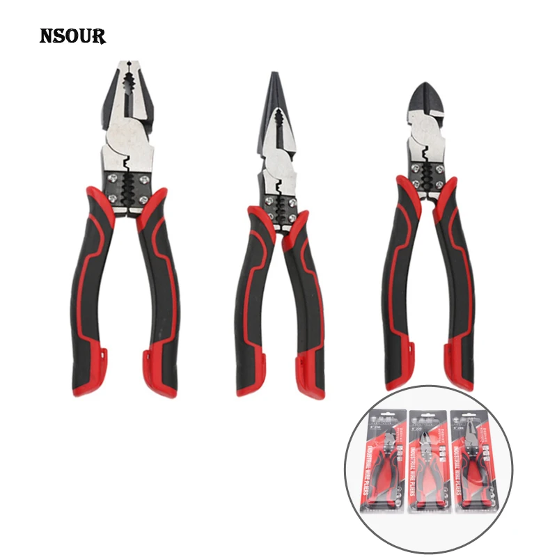 New Multifunctional Universal Diagonal Pliers Needle Nose Pliers Hardware Tools Universal Wire Cutters Electrician Plier Tool
New Multifunctional Universal Diagonal Pliers Needle Nose Pliers Hardware Tools Universal Wire Cutters Electrician Plier Tool