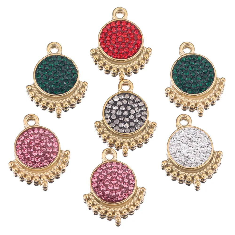 4pcs Stainless Steel Gold Plated Sector Boho Earring Charms Rhinestones Pendant for Jewelry Making Necklaces Bracelets Material
4pcs Stainless Steel Gold Plated Sector Boho Earring Charms Rhinestones Pendant for Jewelry Making Necklaces Bracelets Material