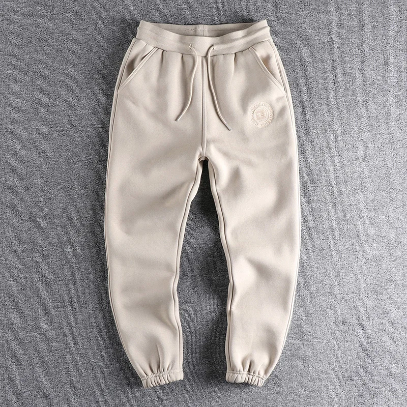 autumn 2023 fashion embroidery men's casual pants and winter Plush thickened comfortable warm pants sports Harlan trouser 405
autumn 2023 fashion embroidery men's casual pants and winter Plush thickened comfortable warm pants sports Harlan trouser 405
