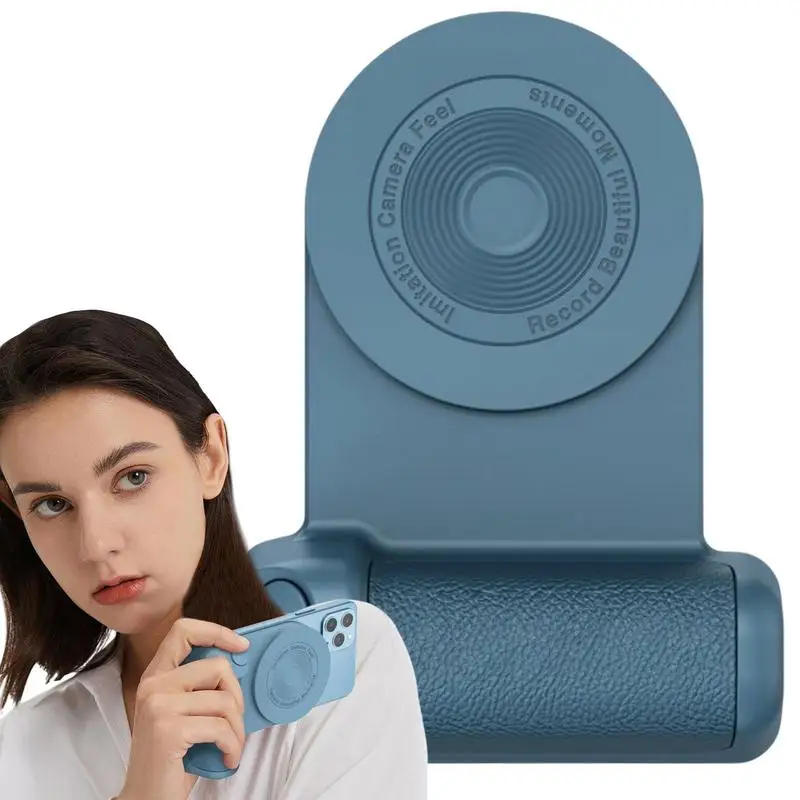 Magnetic Mobile Phone Bracket Self-timer Wireless Camera Ergonomic Handle Photo Bracket Desktop Wireless Charging Phone Holder
Magnetic Mobile Phone Bracket Self-timer Wireless Camera Ergonomic Handle Photo Bracket Desktop Wireless Charging Phone Holder