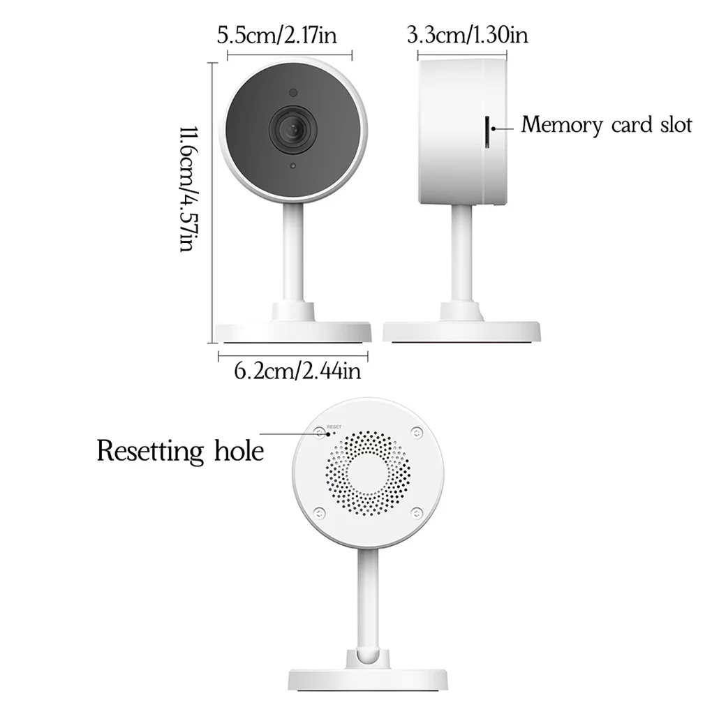 Tuya Camera Wireless Smart Security Camera 1080P Motion Detection Video Recorder Smart Home Supplies
Tuya Camera Wireless Smart Security Camera 1080P Motion Detection Video Recorder Smart Home Supplies